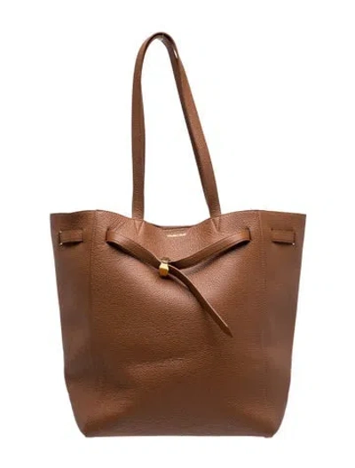 Pre-owned Veronica Beard Leather Tote In Brown