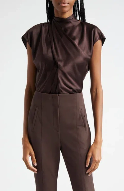 VERONICA BEARD VERONICA BEARD LEILANY TIE NECK SILK TOP