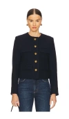 Veronica Beard Leslie Jacket In Navy