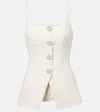Veronica Beard Kimra Pant In Ecru In White