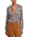 Veronica Beard Linds Blouse In Multi