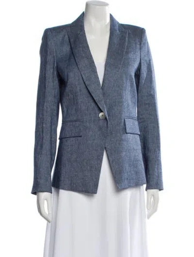 Pre-owned Veronica Beard Linen Blazer