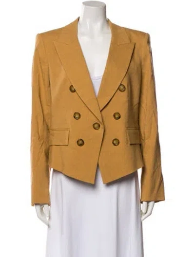 Pre-owned Veronica Beard Linen Blazer W/ Tags In Neutral