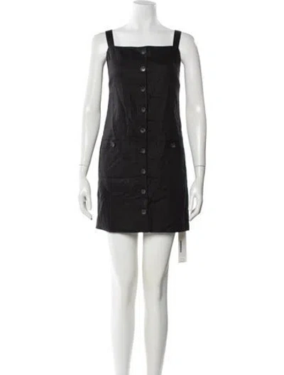 Pre-owned Veronica Beard Linen Mini Dress W/ Tags In Gray