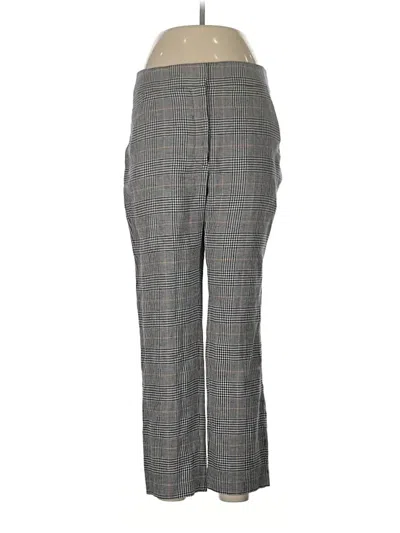 Veronica Beard Linen Pants In Gray