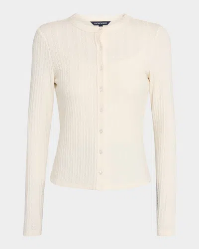 VERONICA BEARD LIRA POINTELLE CARDIGAN