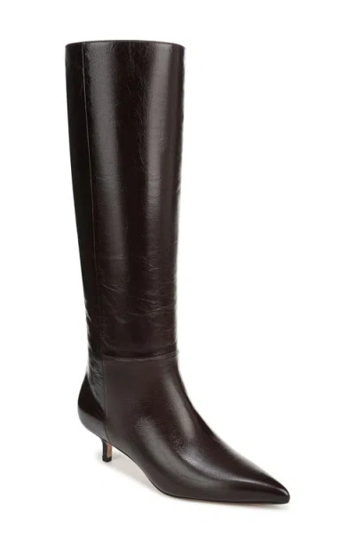Veronica Beard Lisa 45 Knee High Boot In Purple