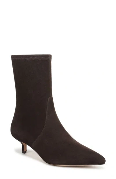 Veronica Beard Lisa 45 Stretch Kitten Heel Bootie In Multi