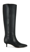 Veronica Beard Boot Lisa 45 Tall Shaft In Black