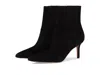 Veronica Beard Lisa Kitten-heel Ankle Boot In Black