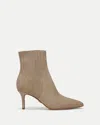 Veronica Beard Lisa Mid-heel Ankle Boot In Brown