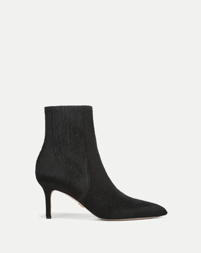 Veronica Beard Lisa Mid-heel Ankle Boot In Black