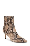 Veronica Beard Lisa Pointed Toe Bootie In Latte