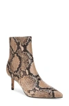 Veronica Beard Lisa Pointed Toe Bootie In Latte