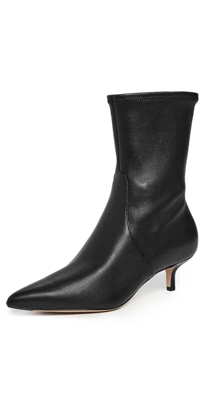 VERONICA BEARD LISA STRETCH BOOTIES BLACK