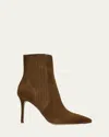 Veronica Beard Lisa Bootie In Chestnut