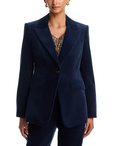 Veronica Beard Livvy Dickey Single Breasted Jacket In Gold