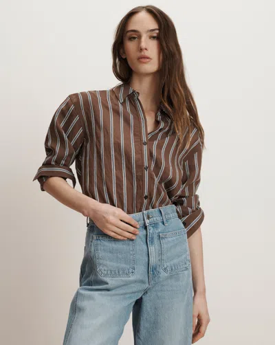 VERONICA BEARD LLOYD BUTTON-DOWN SHIRT