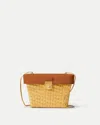 Veronica Beard Lock Box Trap Bag
