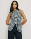 Veronica Beard Lois Gingham Vest