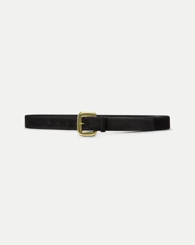 Veronica Beard Lola Belt In Black
