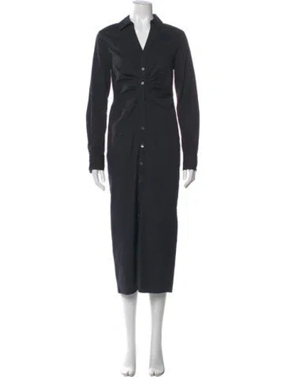 Pre-owned Veronica Beard Long Dress In Black