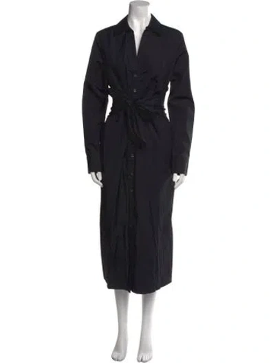 Pre-owned Veronica Beard Long Dress In Black