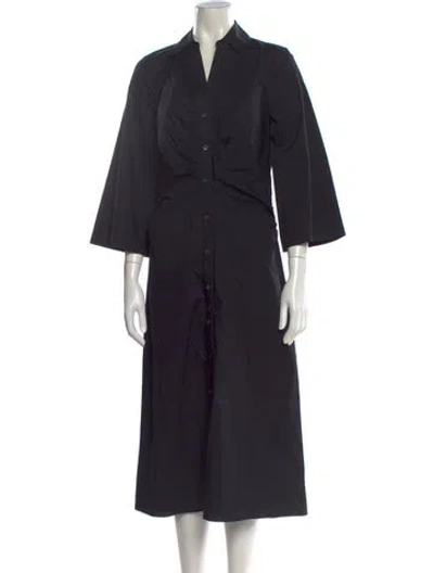 Pre-owned Veronica Beard Long Dress In Black