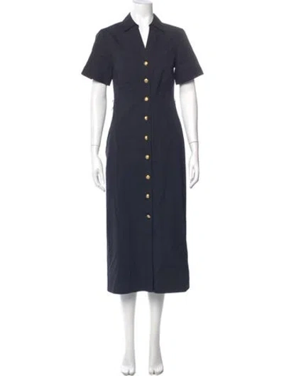 Pre-owned Veronica Beard Long Dress In Blue