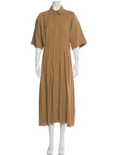 Pre-owned Veronica Beard Long Dress In Brown