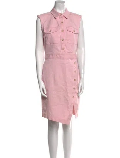 Pre-owned Veronica Beard Long Dress In Pink