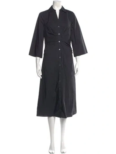 Pre-owned Veronica Beard Long Dress W/ Tags In Gray