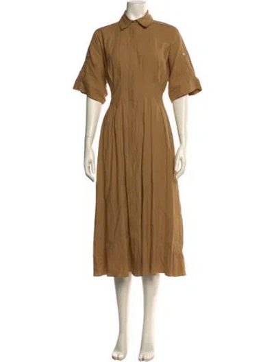 Pre-owned Veronica Beard Long Dress In Yellow