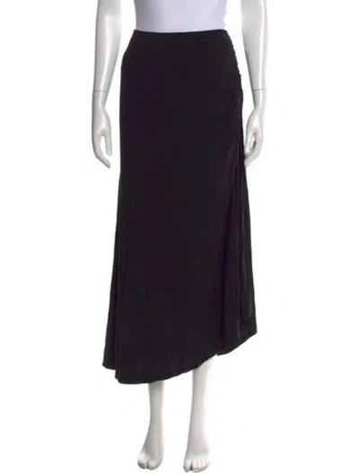 Pre-owned Veronica Beard Long Skirt In Black