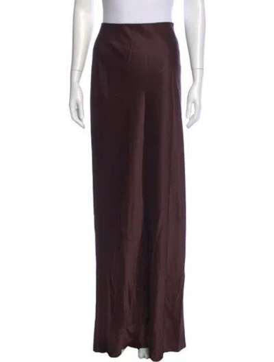 Pre-owned Veronica Beard Long Skirt In Brown