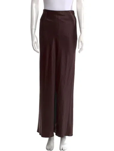 Pre-owned Veronica Beard Long Skirt In Brown