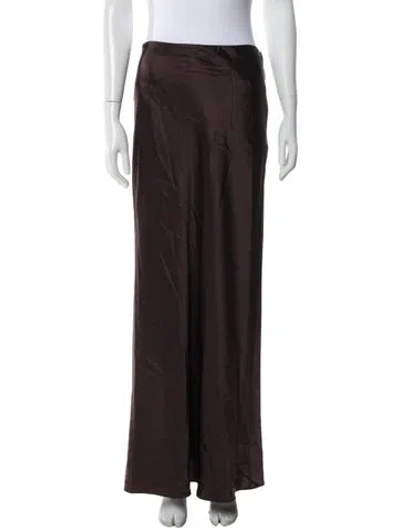 Pre-owned Veronica Beard Long Skirt In Brown