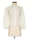 Veronica Beard Long Sleeve Blouse In Ivory