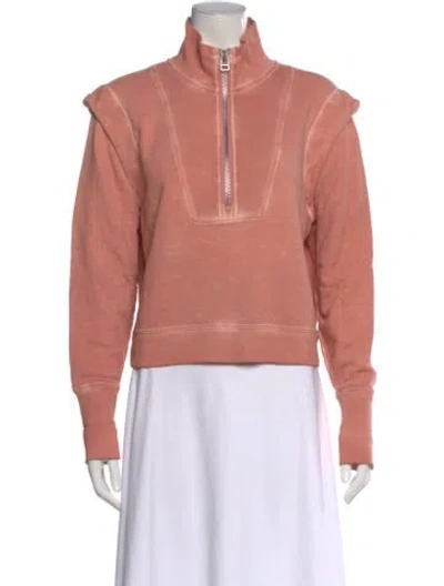 Pre-owned Veronica Beard Long Sleeve Sweatshirt In Pink