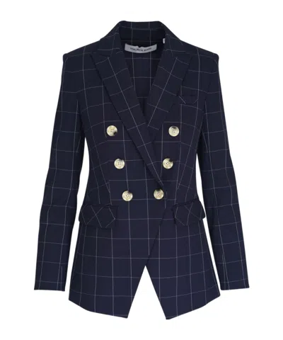 Veronica Beard Long-sleeved Suit Coat In Black