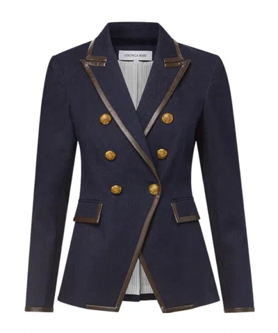 Veronica Beard Long-sleeved Suit Coat In Black