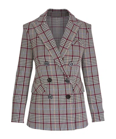 Veronica Beard Long-sleeved Suit Coat In Black