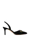 Veronica Beard Loralyn Slingback Pointed Toe Pump In Black