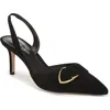 Veronica Beard Loralyn Slingback Pointed Toe Pump In Black