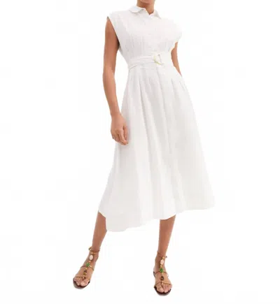 Veronica Beard Loreta Dress In White