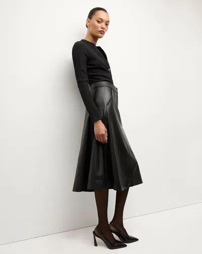 Veronica Beard Louise Skirt In Black