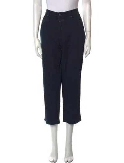 Pre-owned Veronica Beard Low-rise Skinny Leg Jeans In Blue