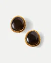 Veronica Beard Macaroon Smoky Quartz Earring