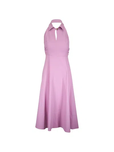 Veronica Beard Mackey Midi Dress In Pink