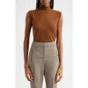 Veronica Beard Mahalia Cashmere Sweater Tank In Whisky